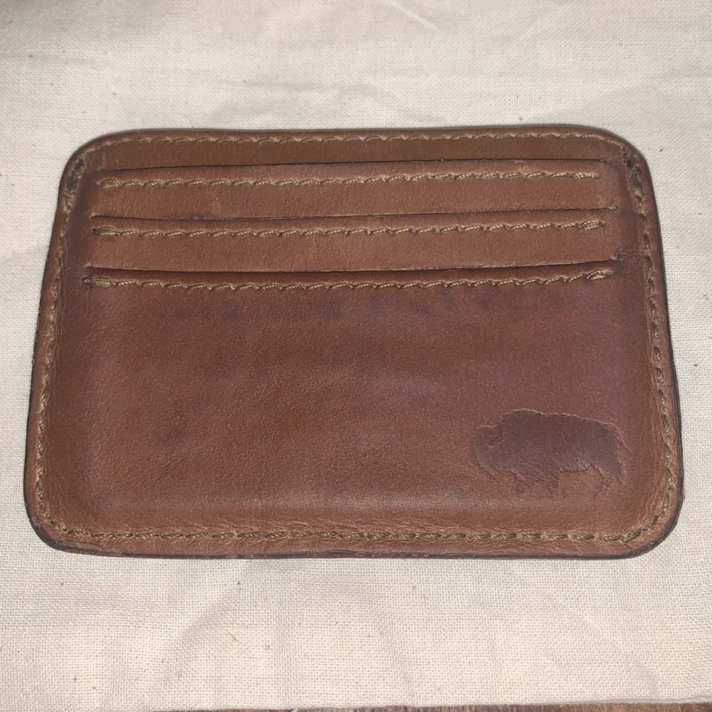 Buffalo Jackson Trading Co. slim ID wallet.